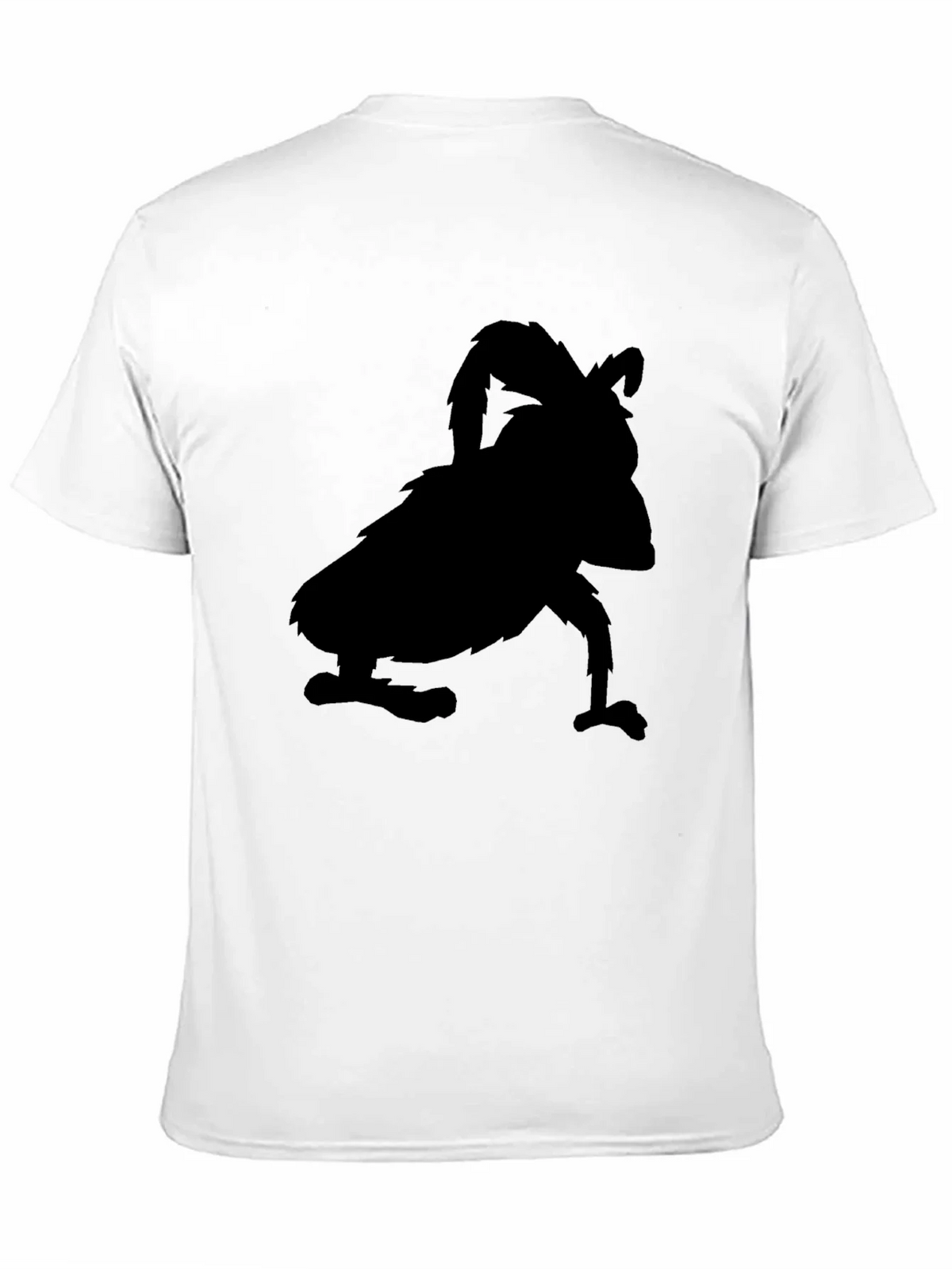 Black T-Shirt with Silhouette Design product image 10