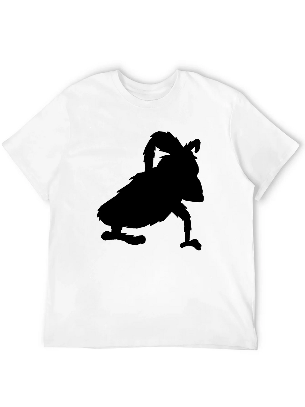 Black T-Shirt with Silhouette Design product image 11