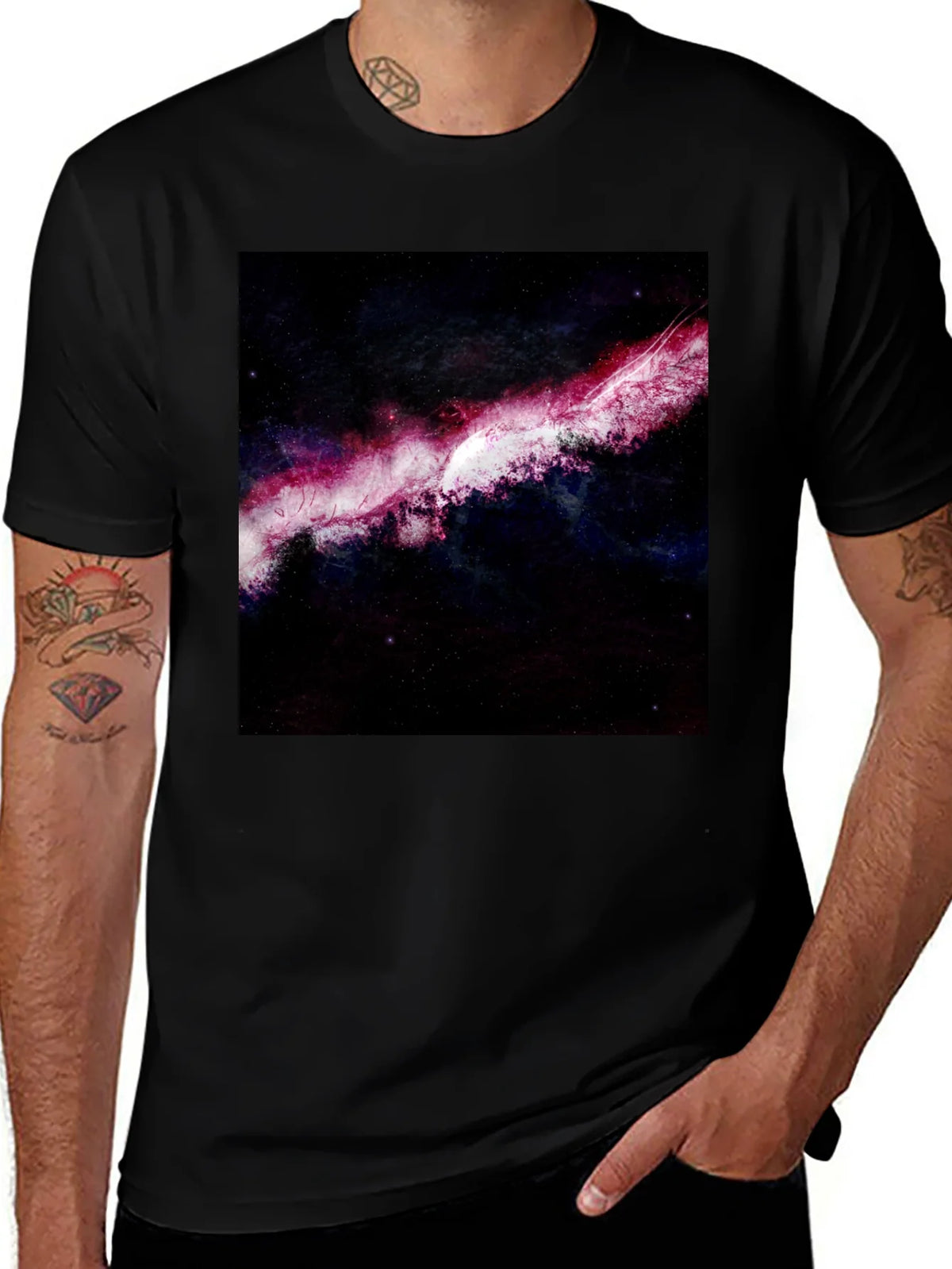 Nebula Galaxy T-Shirt - Cosmic Graphic Tee product image 1