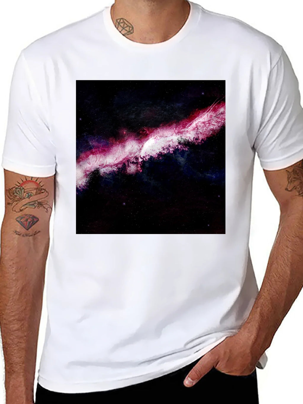 Nebula Galaxy T-Shirt - Cosmic Graphic Tee product image 7