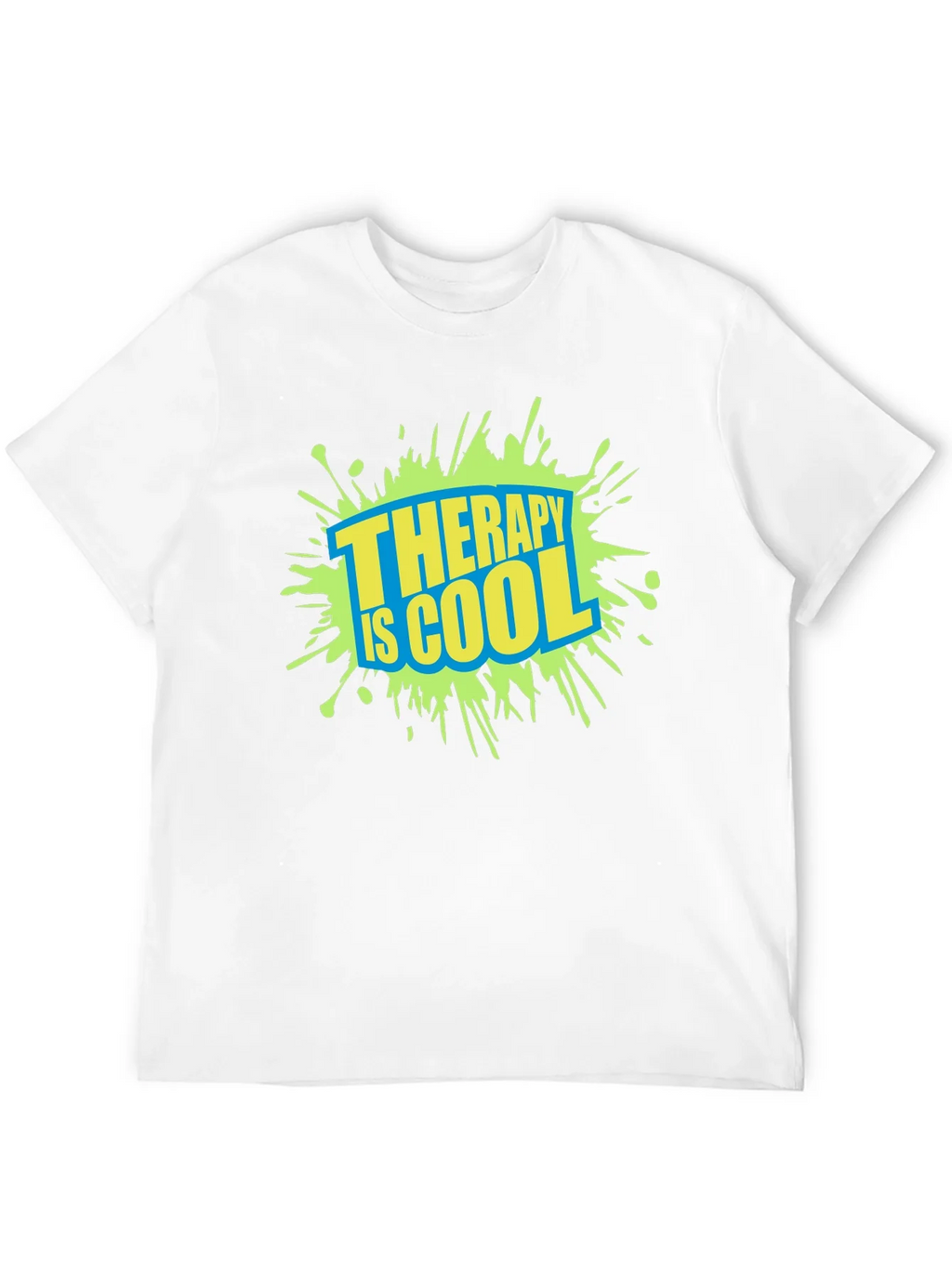 Therapy is Cool Graphic Tee - Trendy Black T-Shirt product image 11