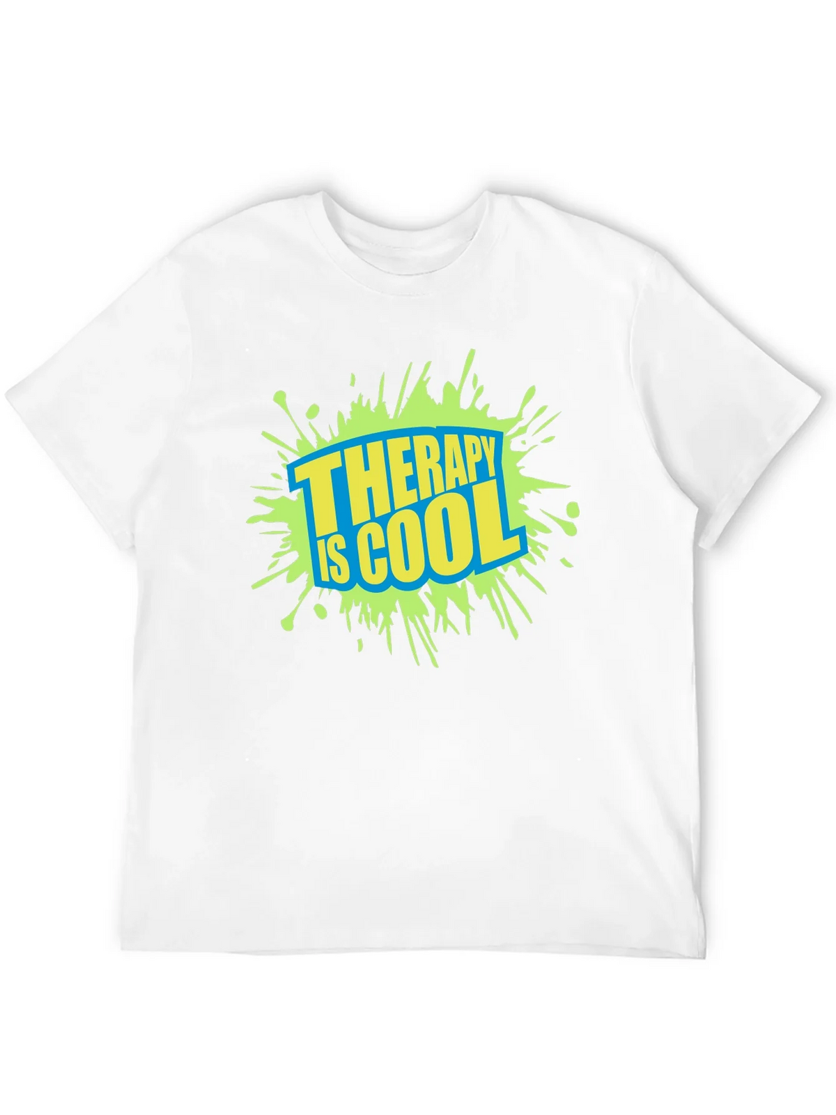 Therapy is Cool Graphic Tee - Trendy Black T-Shirt product image 11