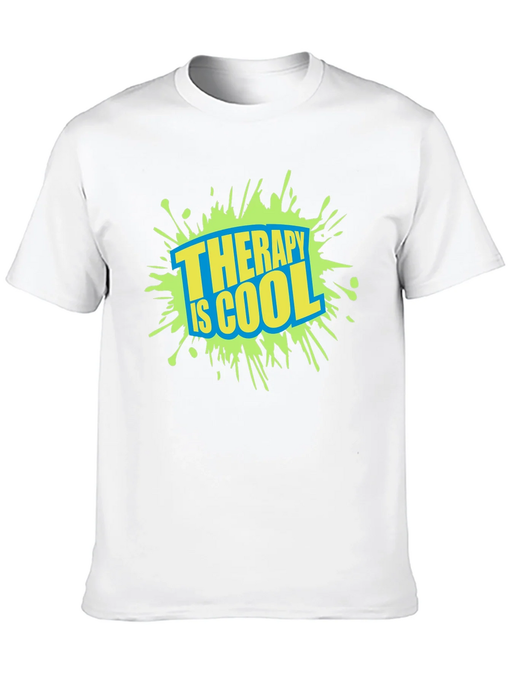 Therapy is Cool Graphic Tee - Trendy Black T-Shirt product image 9