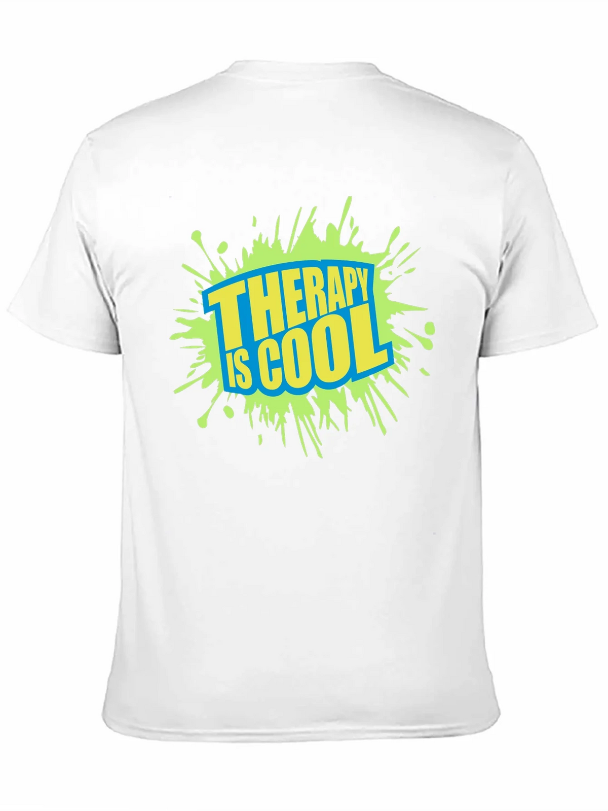 Therapy is Cool Graphic Tee - Trendy Black T-Shirt product image 10