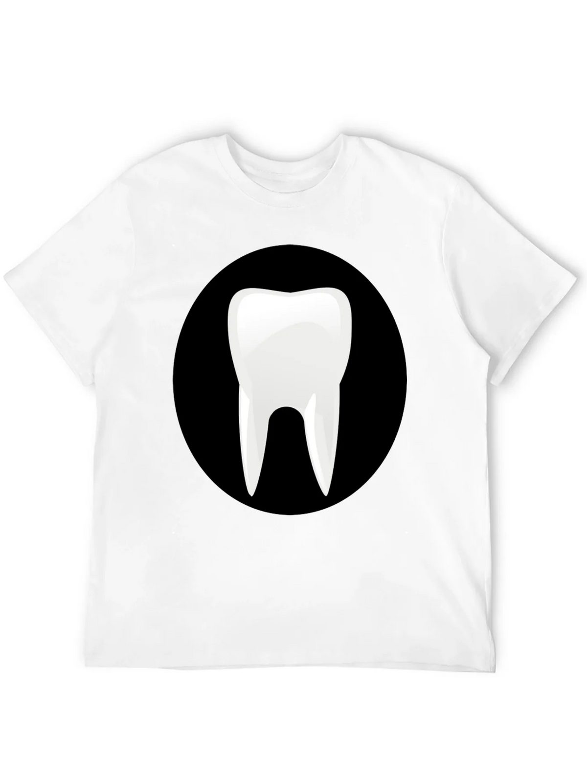 Novelty Tooth Graphic Black T-Shirt product image 11