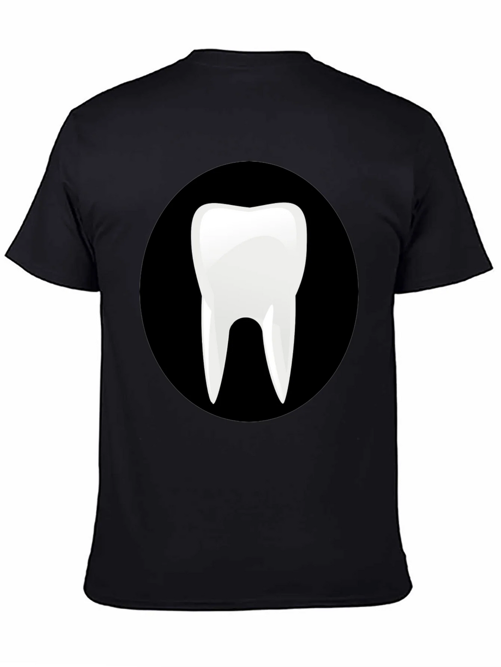 Novelty Tooth Graphic Black T-Shirt product image 4