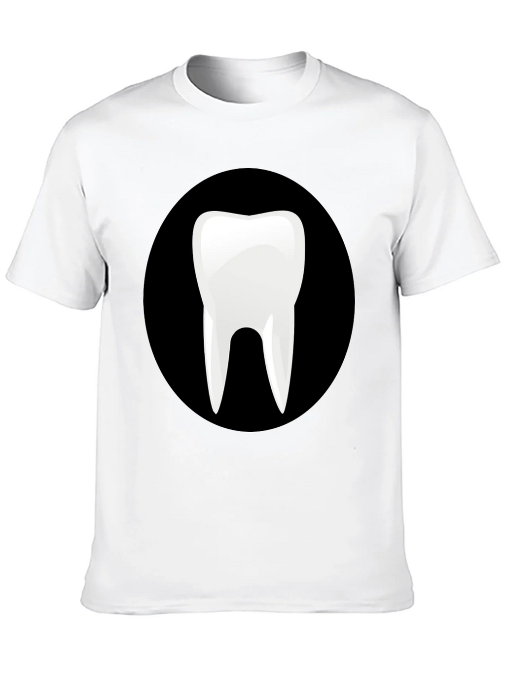 Novelty Tooth Graphic Black T-Shirt product image 9