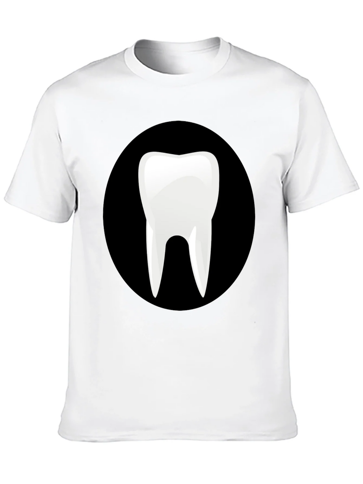 Novelty Tooth Graphic Black T-Shirt product image 9