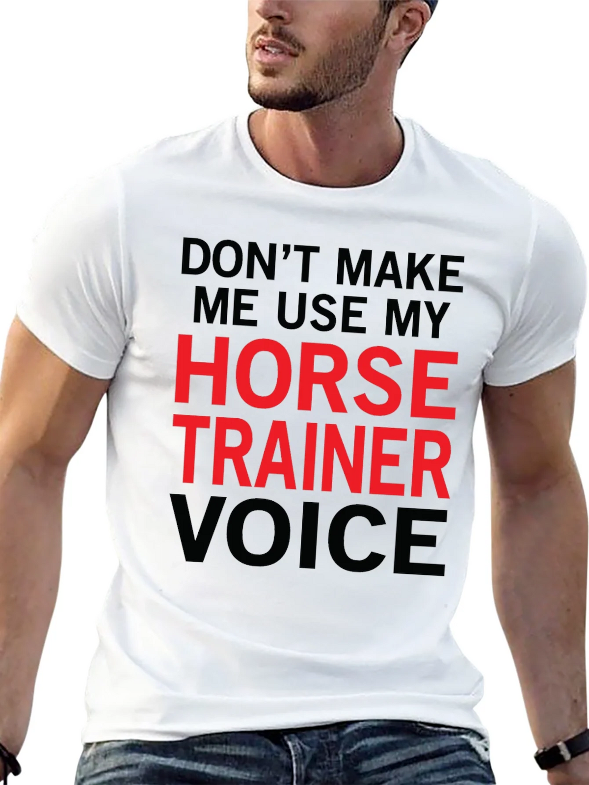 Horse Trainer Voice T-Shirt - Funny Equestrian Tee product image 11