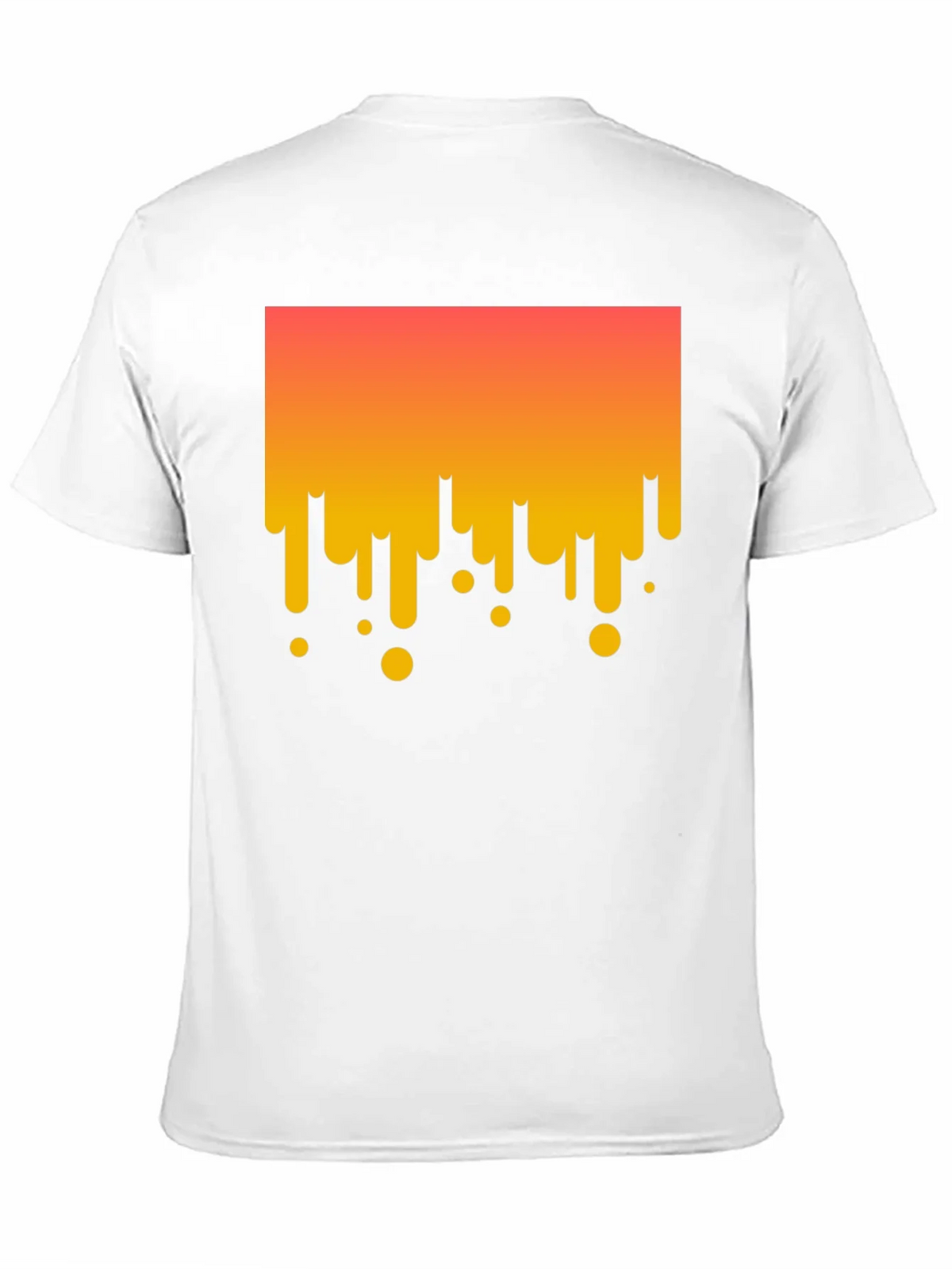 Modern Drip Graphic Tee - Stylish Black Cotton T-Shirt product image 10