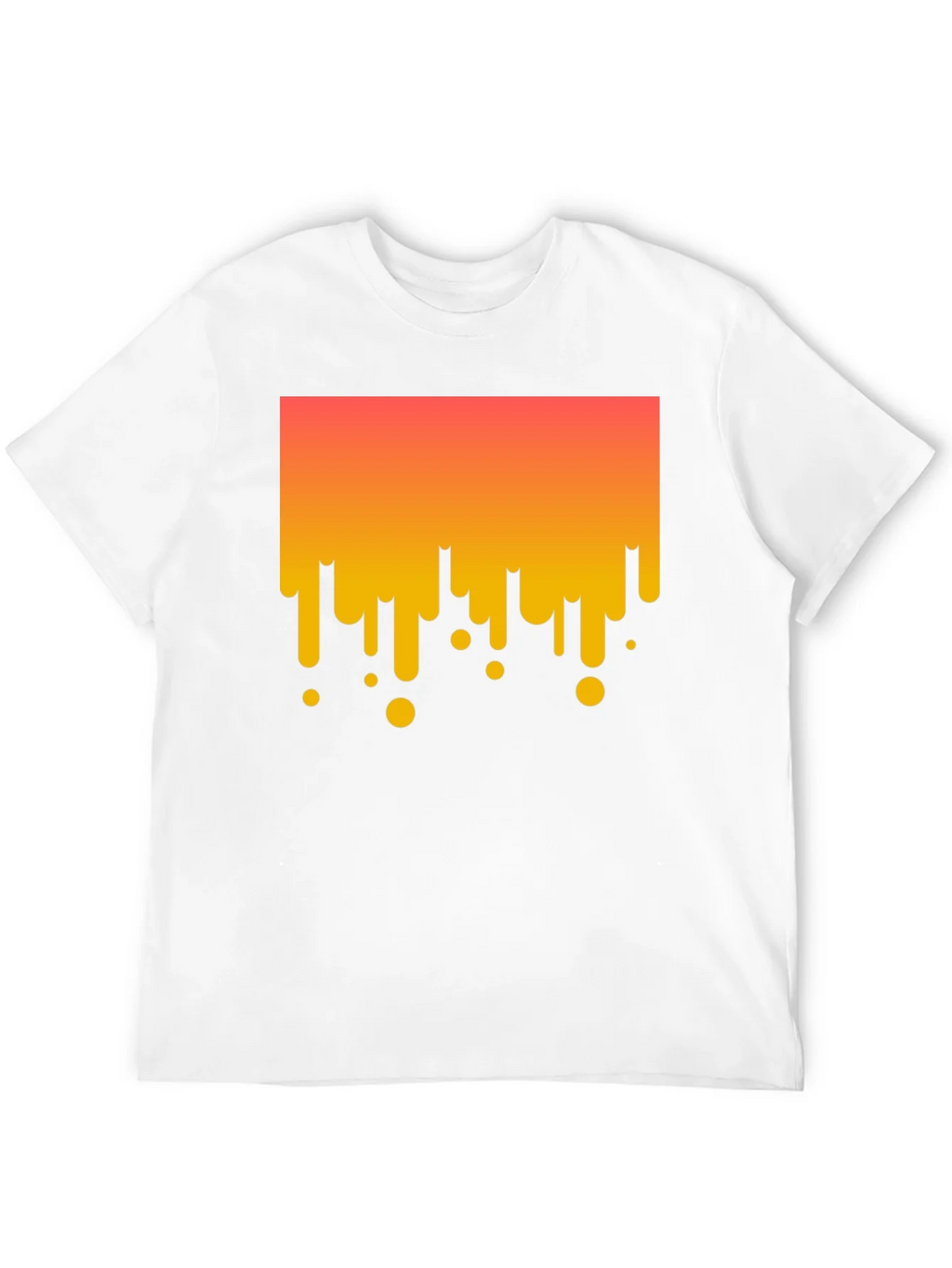 Modern Drip Graphic Tee - Stylish Black Cotton T-Shirt product image 11