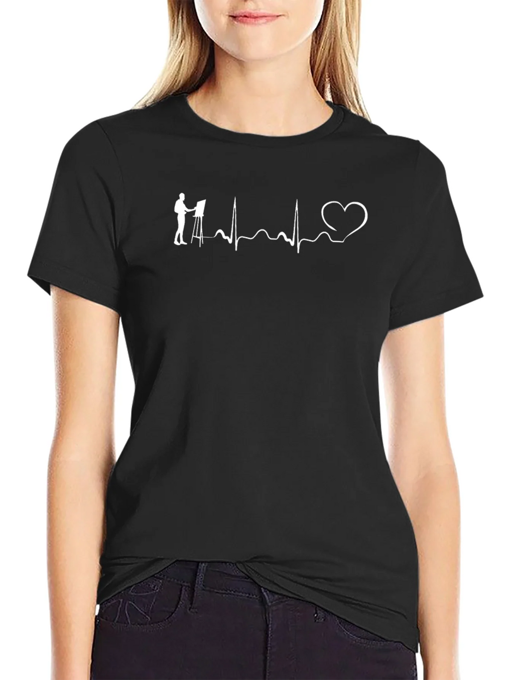 Artist Heartbeat T-Shirt - Painter Love product image 2