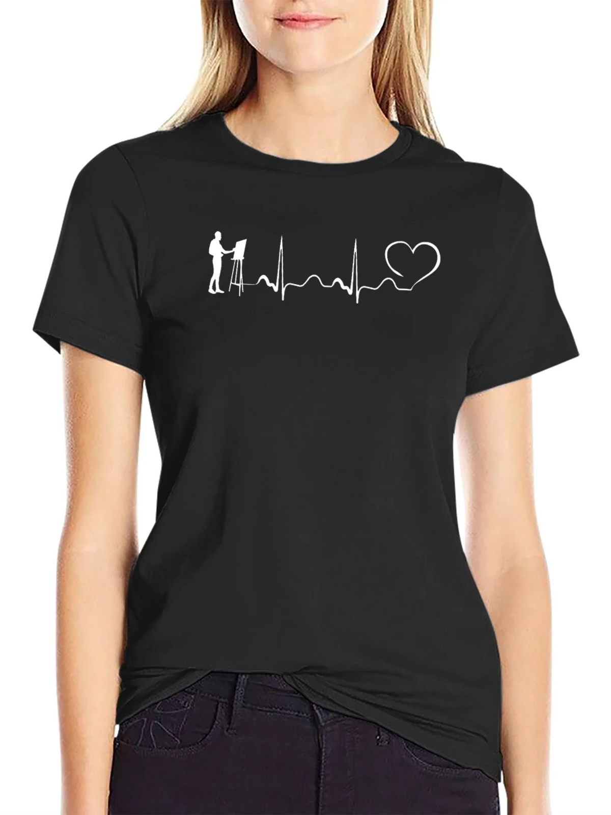 Artist Heartbeat T-Shirt - Painter Love product image 2