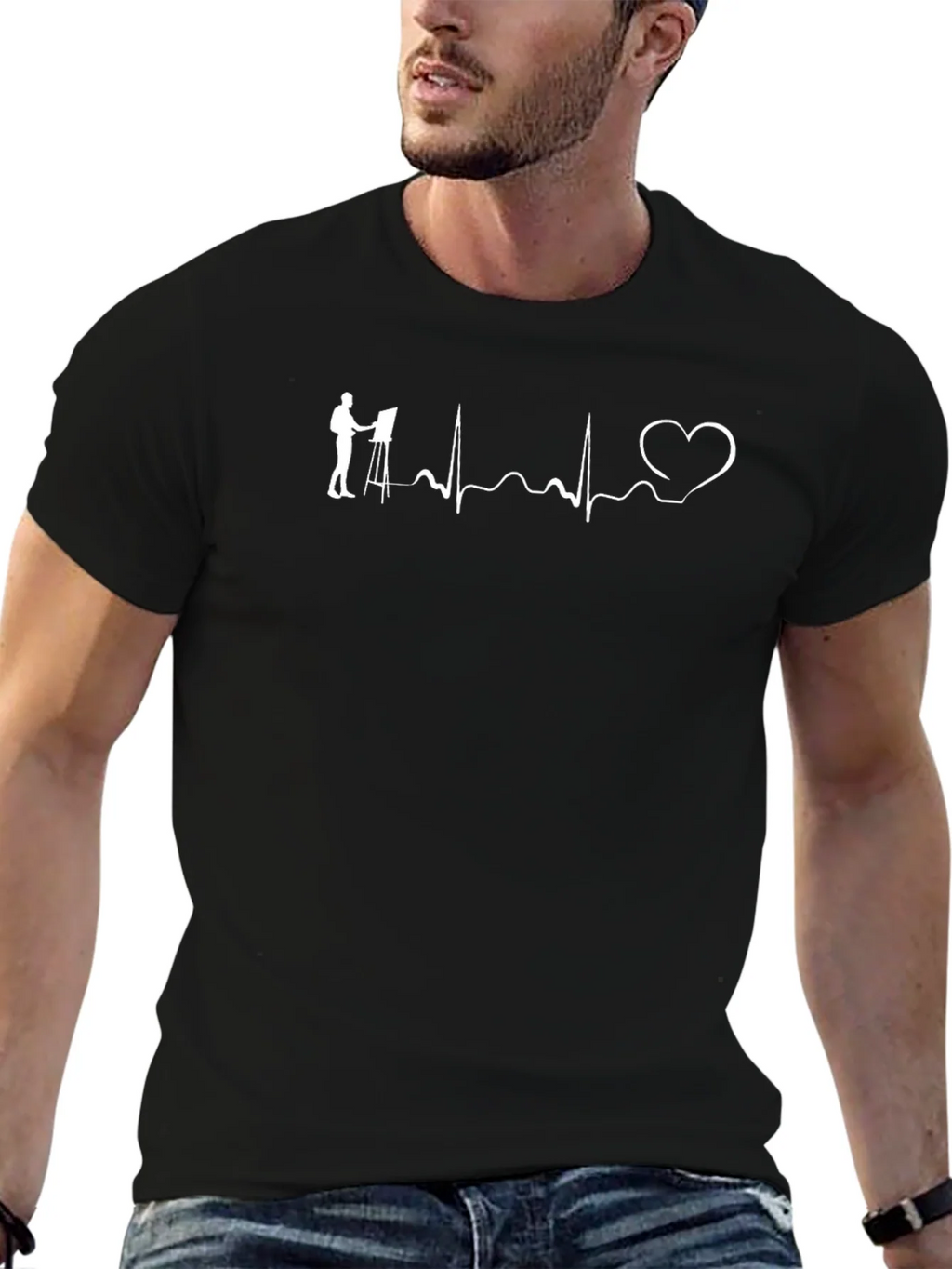 Artist Heartbeat T-Shirt - Painter Love product image 6