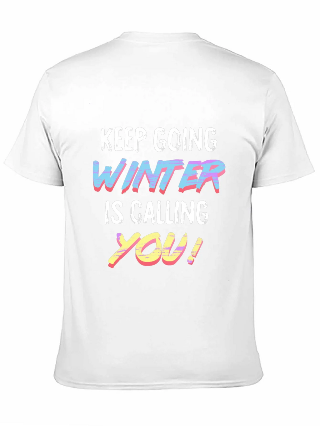 Winter is Calling Graphic Tee - Black product image 3