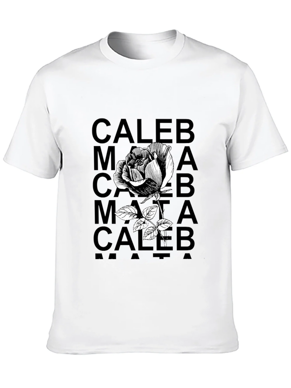 Caleb Rose Graphic Tee - Black product image 9