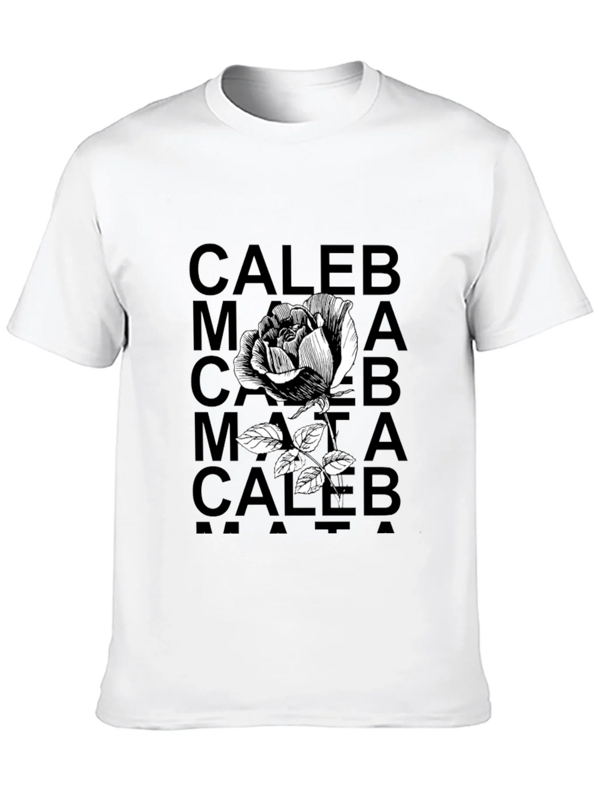 Caleb Rose Graphic Tee - Black product image 9