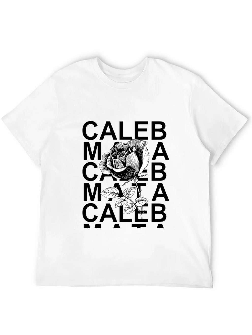 Caleb Rose Graphic Tee - Black product image 11