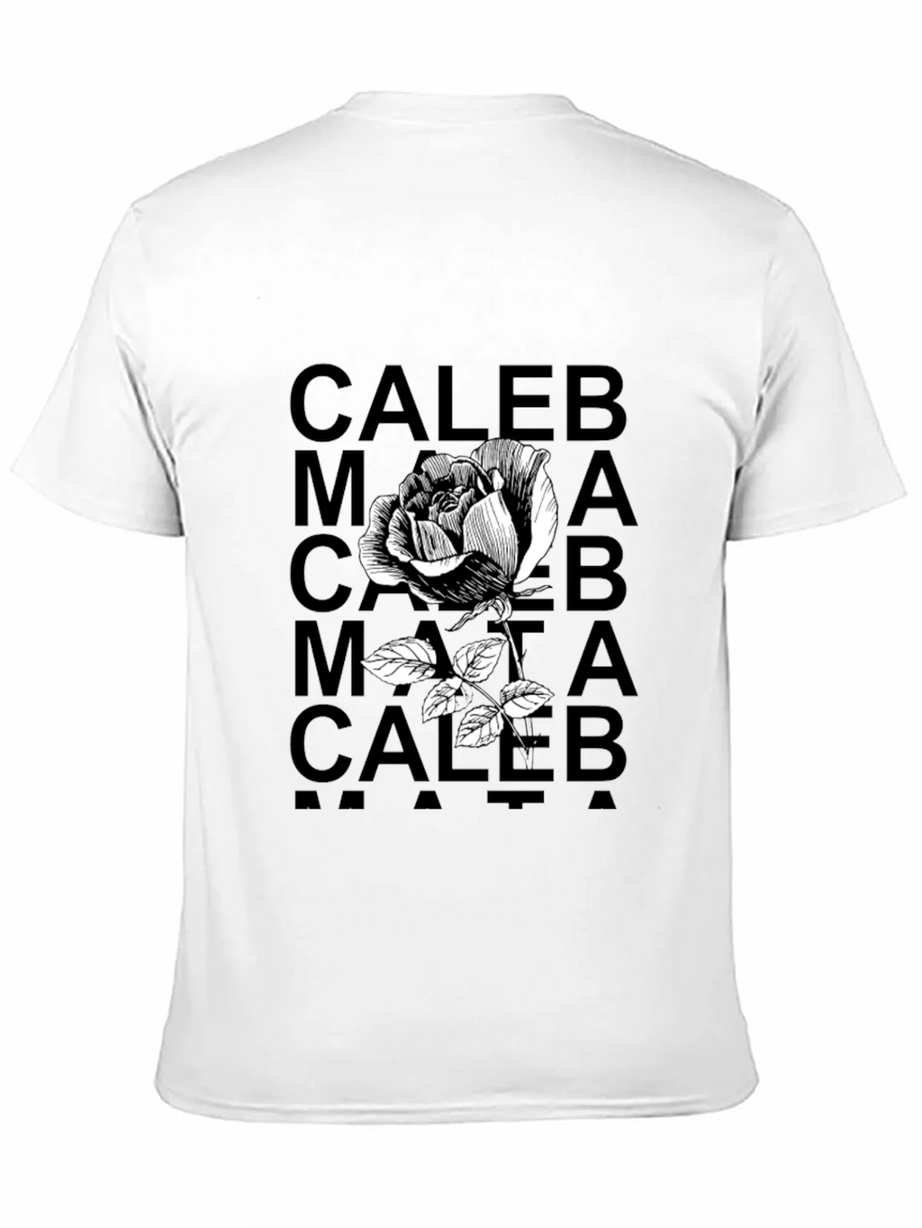 Caleb Rose Graphic Tee - Black product image 10