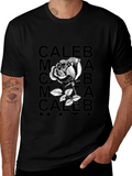 Caleb Rose Graphic Tee - Black product image 1