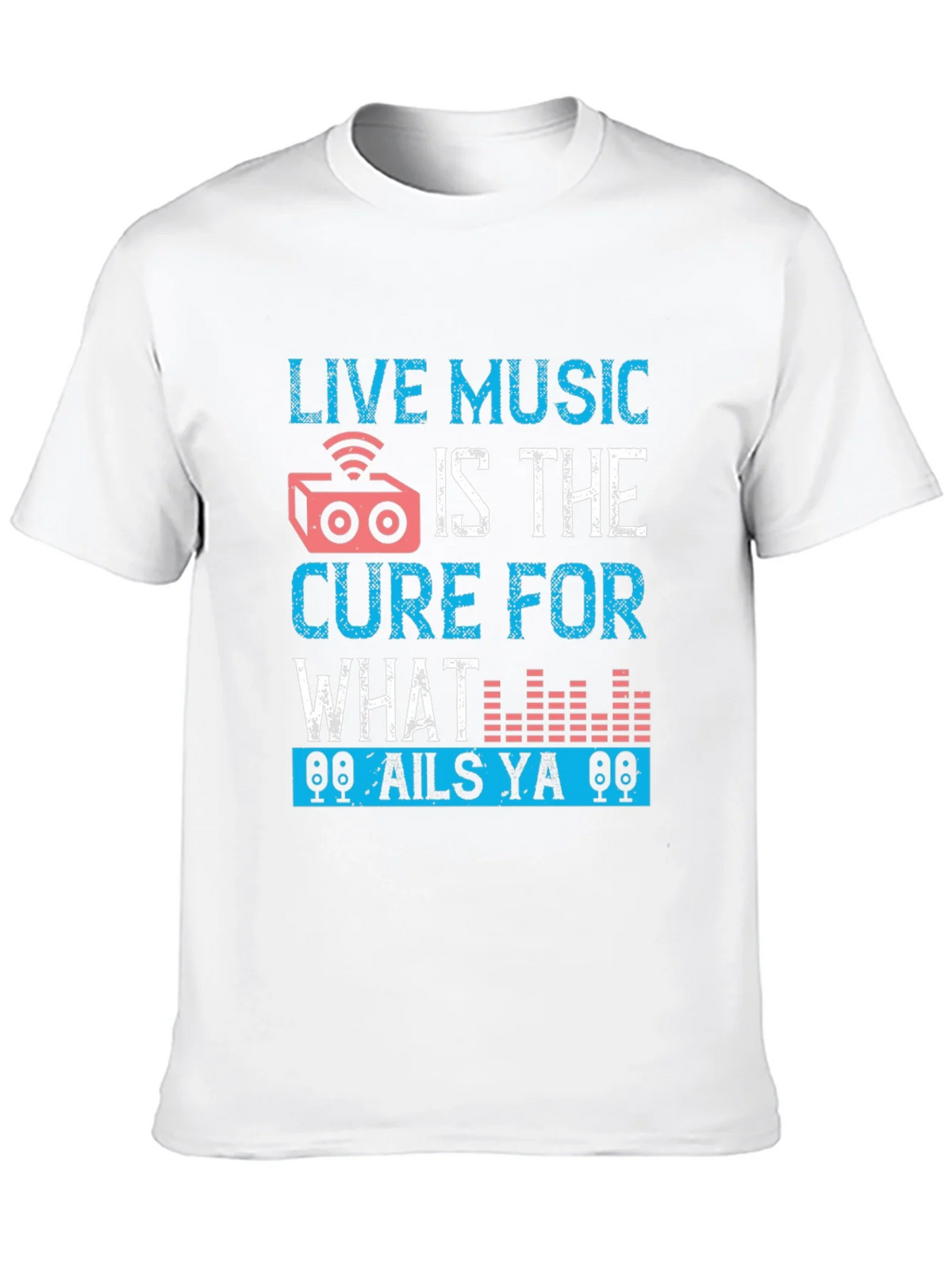 Live Music Cure Graphic T-Shirt product image 9