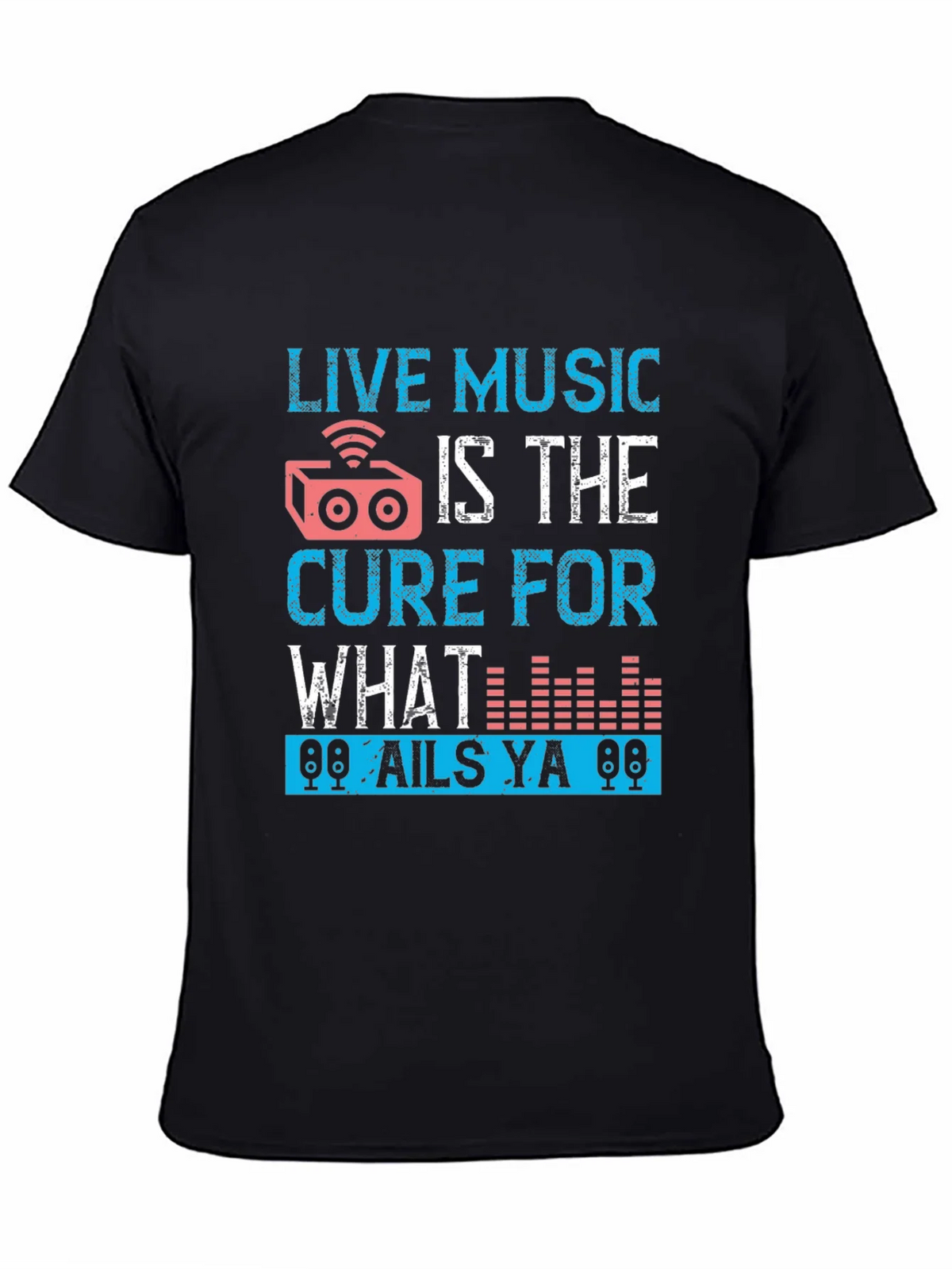 Live Music Cure Graphic T-Shirt product image 4
