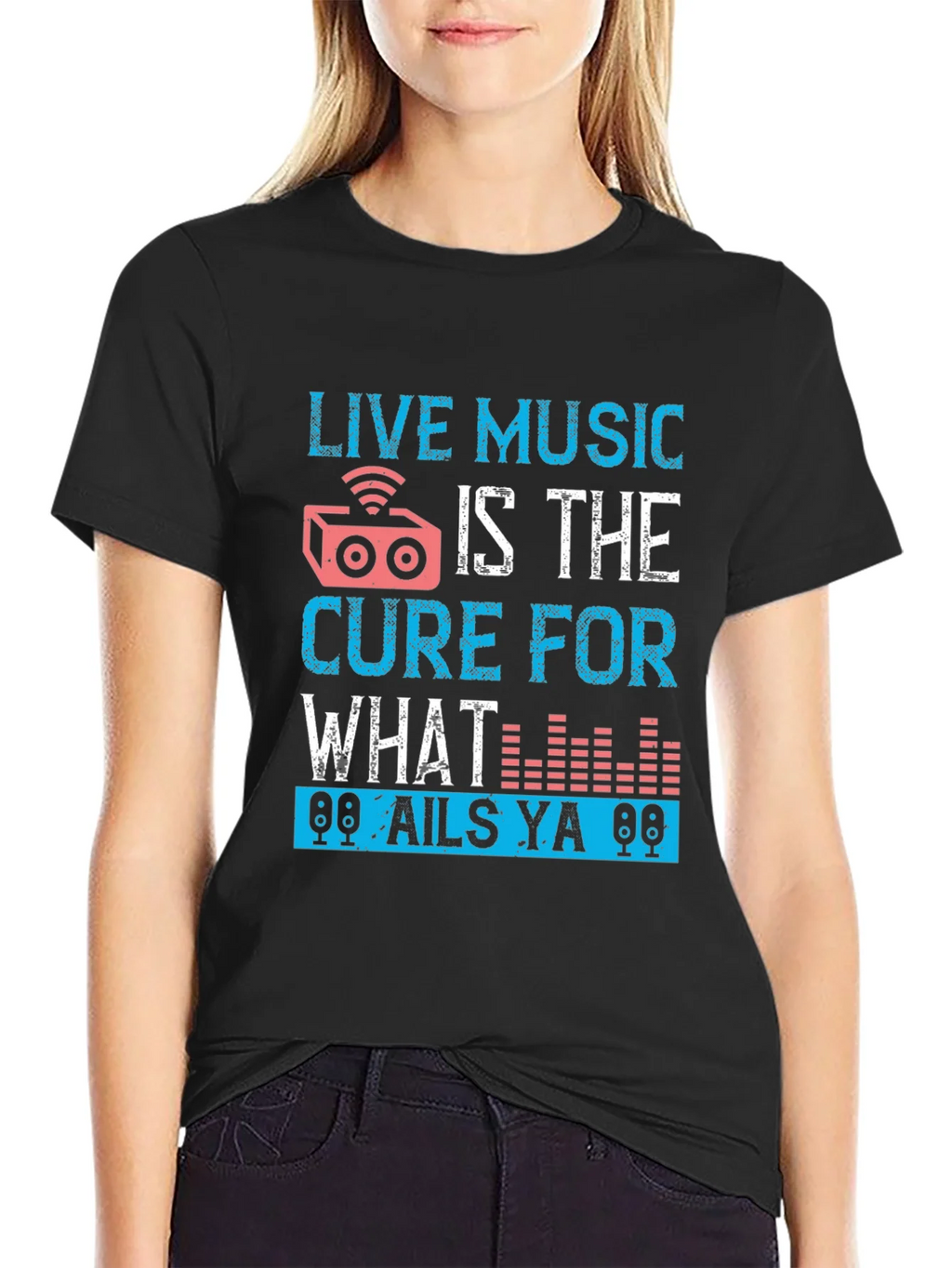 Live Music Cure Graphic T-Shirt product image 2
