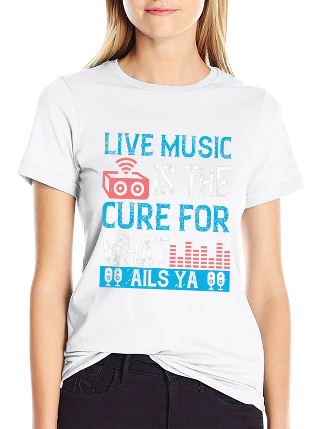 Live Music Cure Graphic T-Shirt product image 8