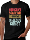 You Cant Scare Me Jesus Christ T-Shirt product image 1