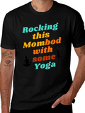 Rocking This Mom Bod With Some Yoga Graphic T-Shirt product image 1