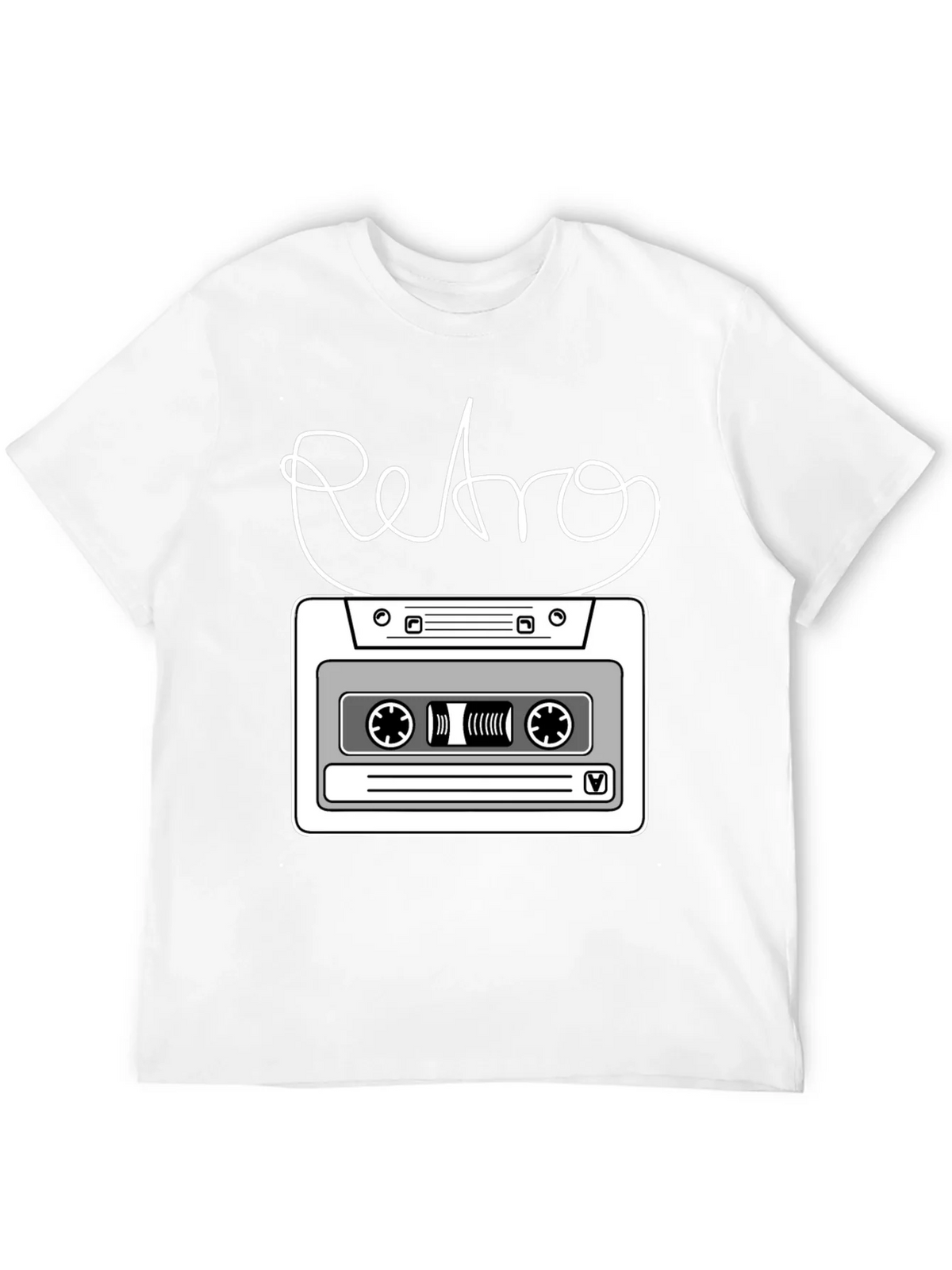 Retro Cassette Tape Graphic T-Shirt product image 11