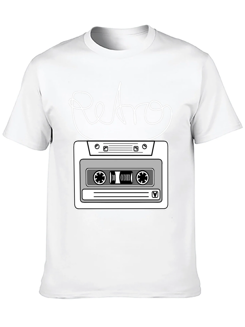 Retro Cassette Tape Graphic T-Shirt product image 9