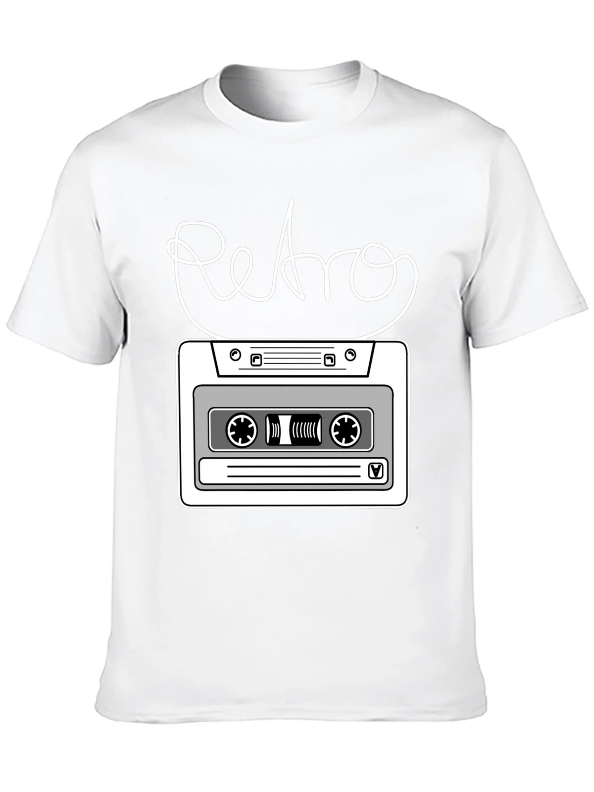 Retro Cassette Tape Graphic T-Shirt product image 9