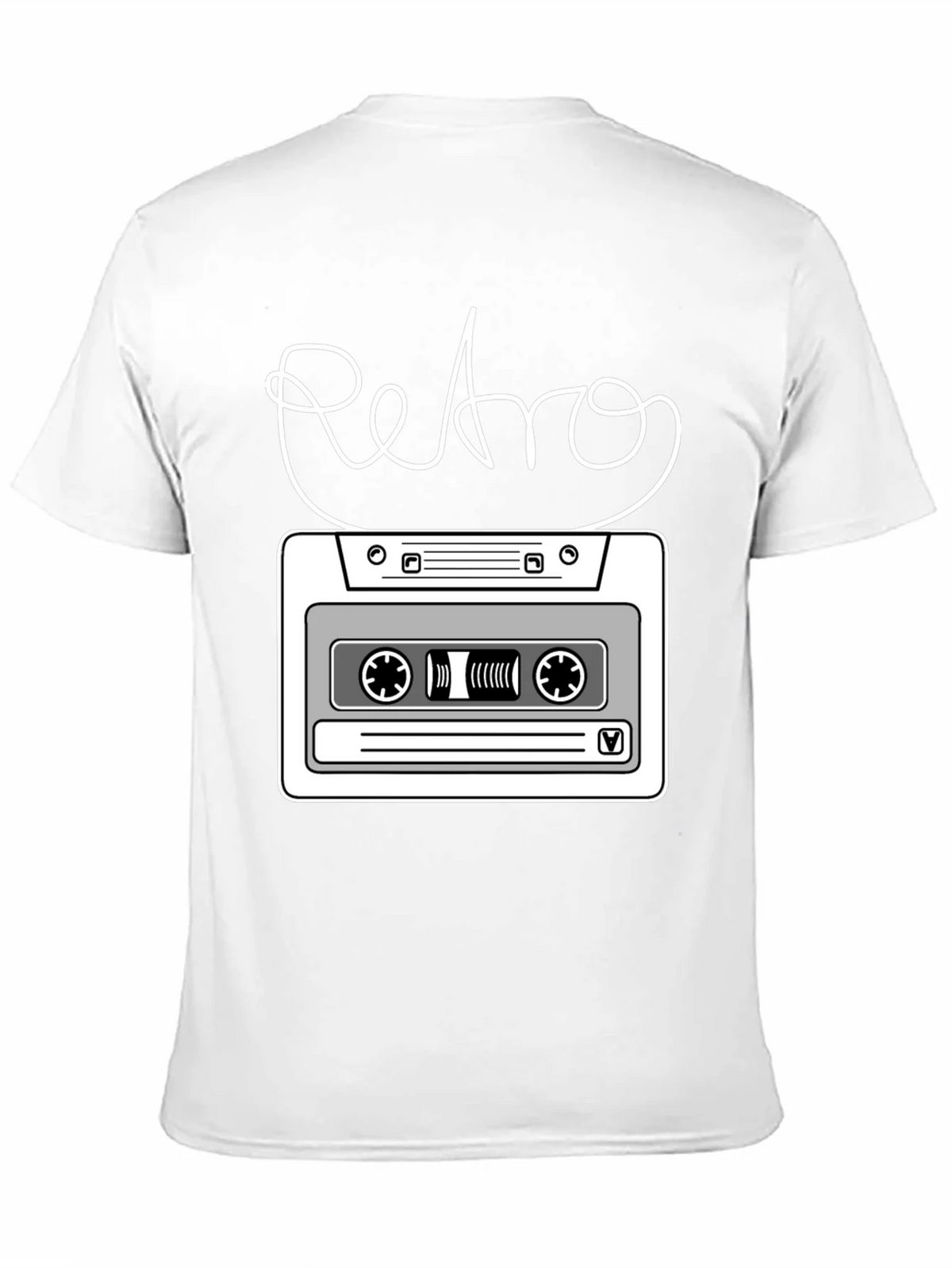 Retro Cassette Tape Graphic T-Shirt product image 10