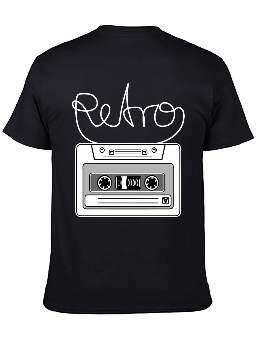 Retro Cassette Tape Graphic T-Shirt product image 4