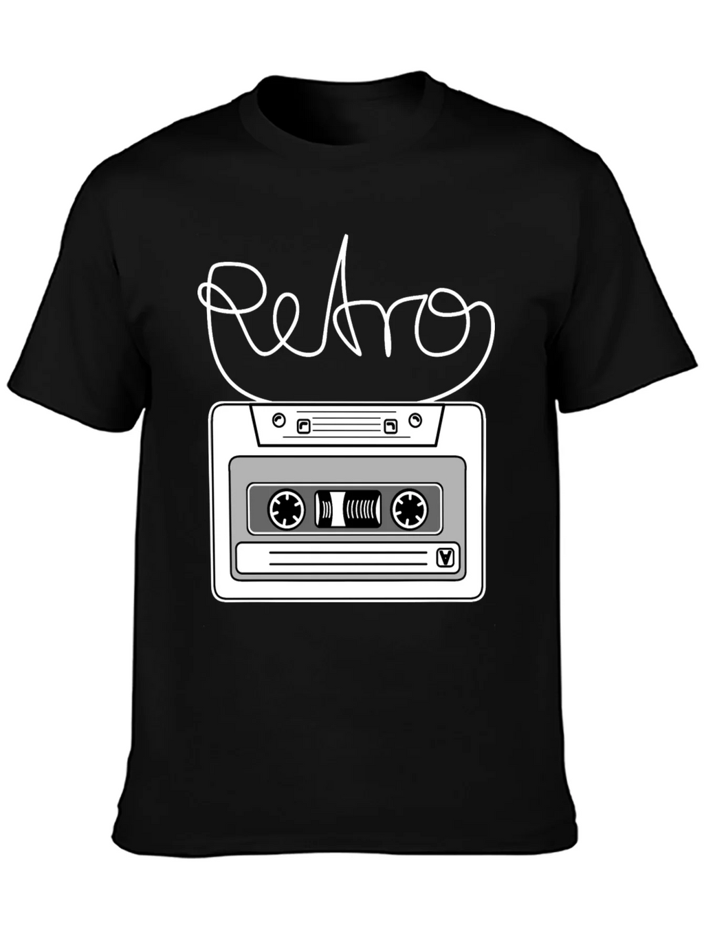 Retro Cassette Tape Graphic T-Shirt product image 3