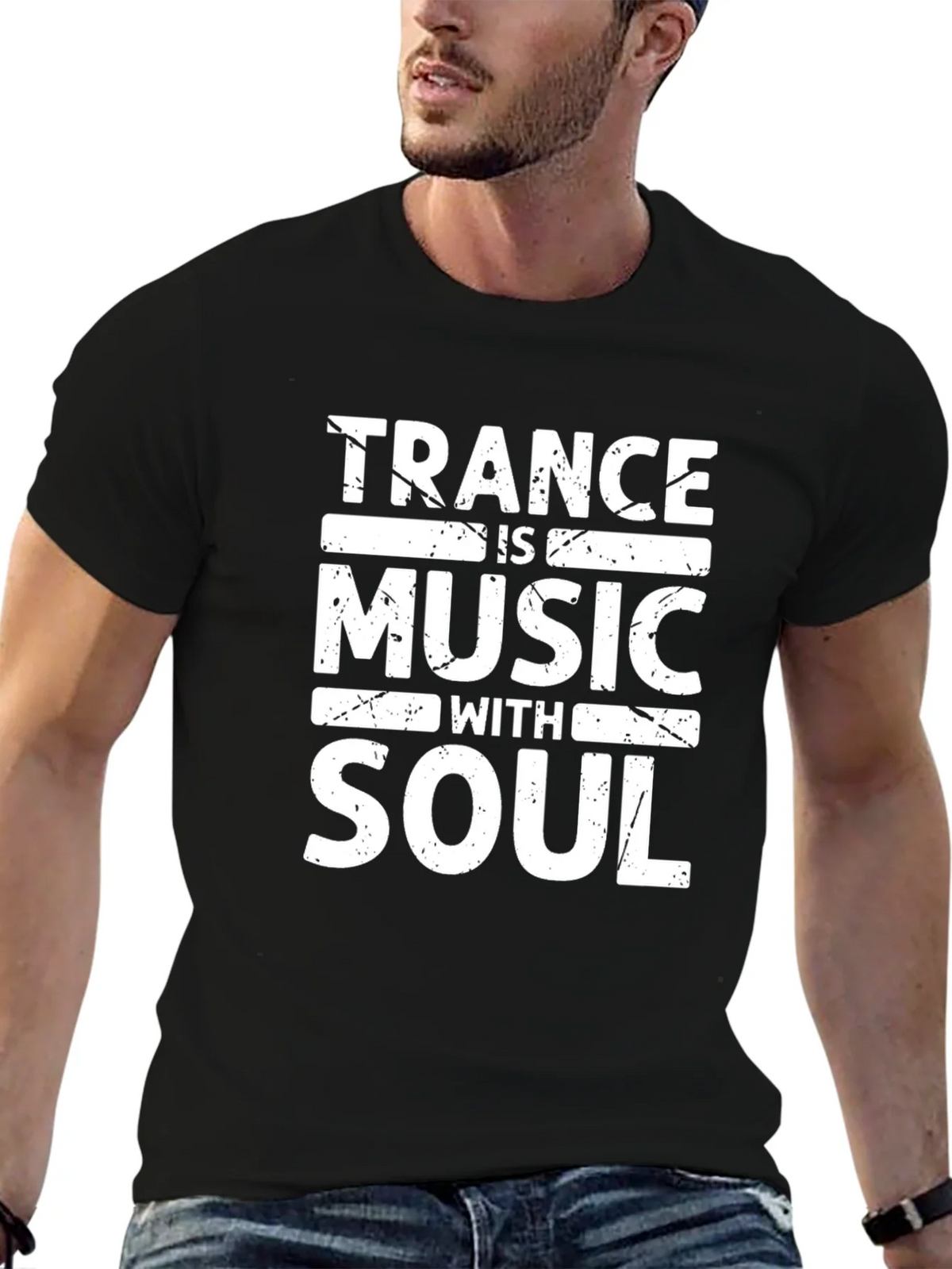 Trance Music with Soul Graphic T-Shirt product image 6