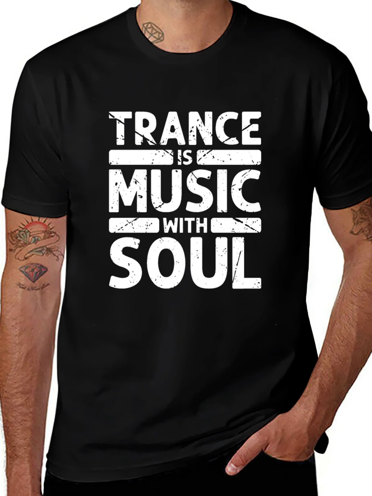 Trance Music with Soul Graphic T-Shirt product image 1