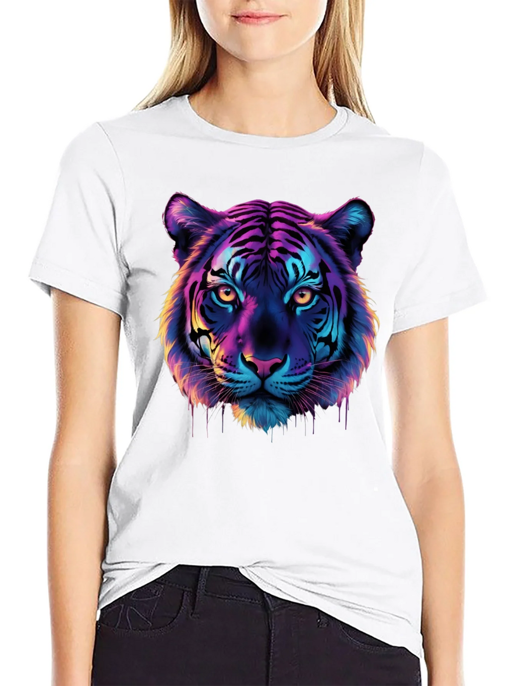 Vivid Tiger Graphic Tee - Bold Style product image 8