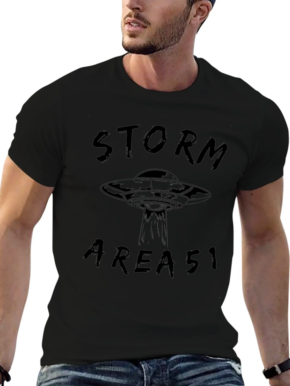 Storm Area 51 T-Shirt - UFO Graphic Tee product image 6