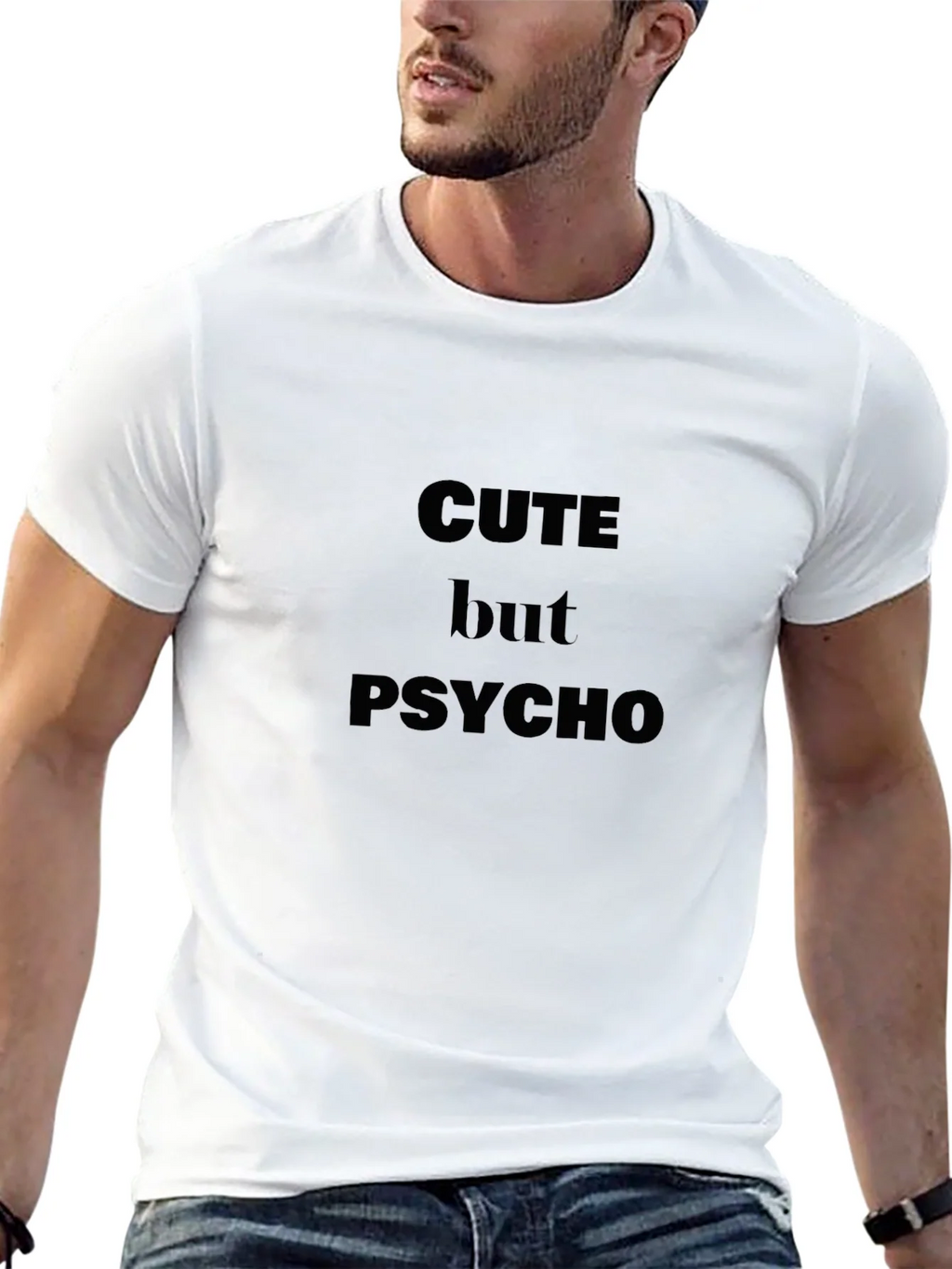 Cute But Psycho T-Shirt | Dark Humor Tee product image 12
