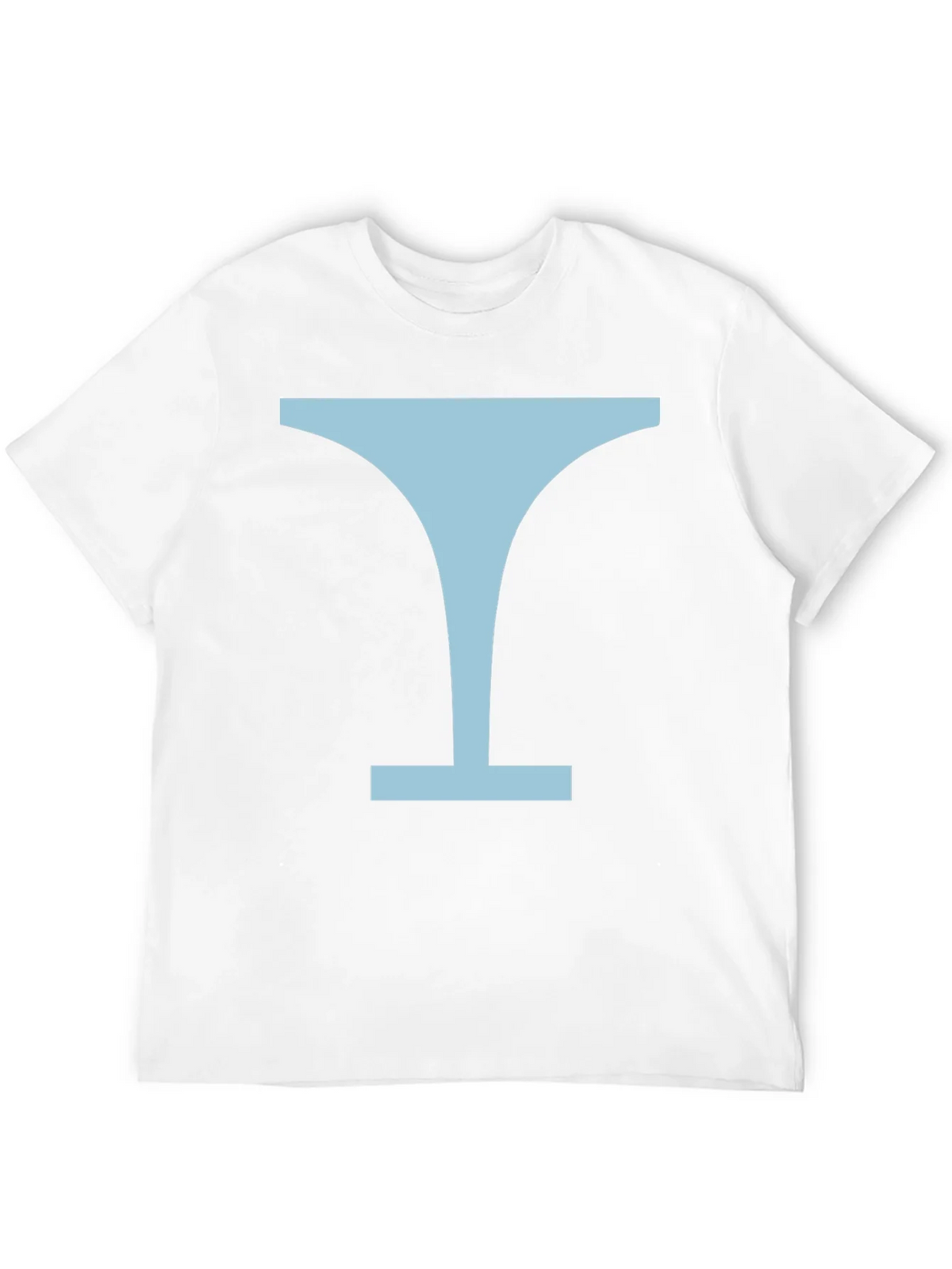 Minimalist Martini Glass Graphic Tee - Black product image 11