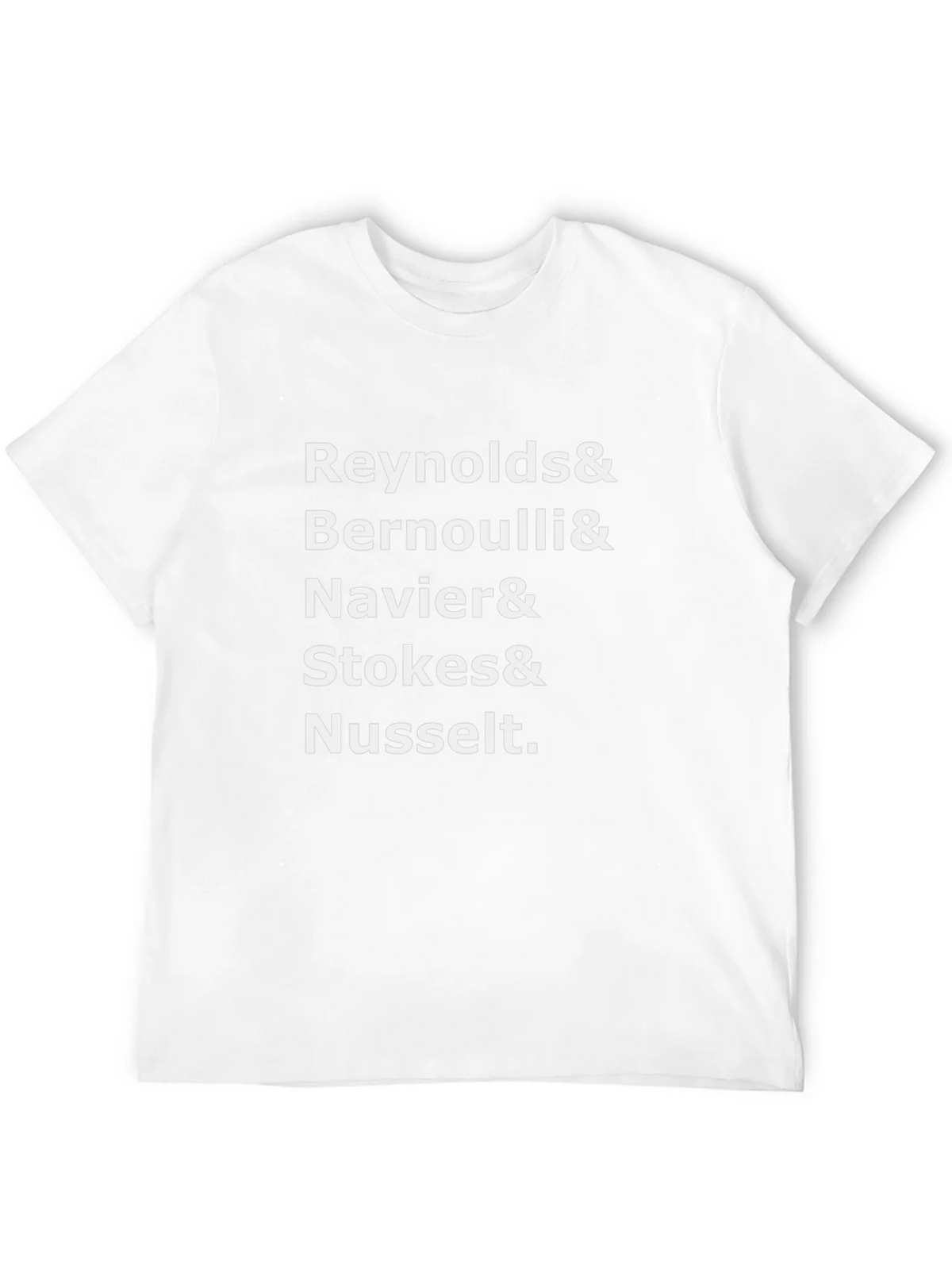 Reynolds & Bernoulli & Navier T-Shirt - Black product image 11