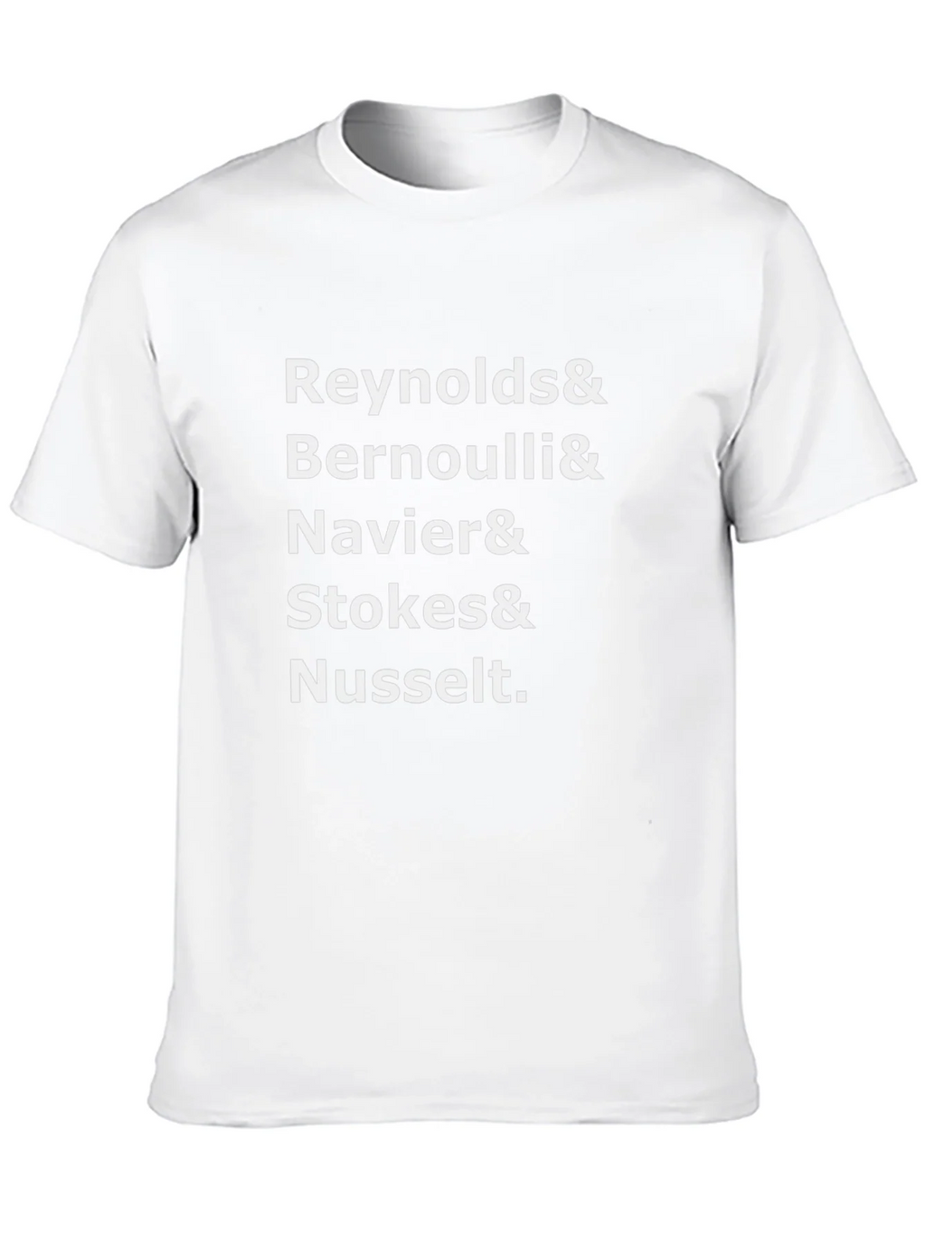 Reynolds & Bernoulli & Navier T-Shirt - Black product image 9
