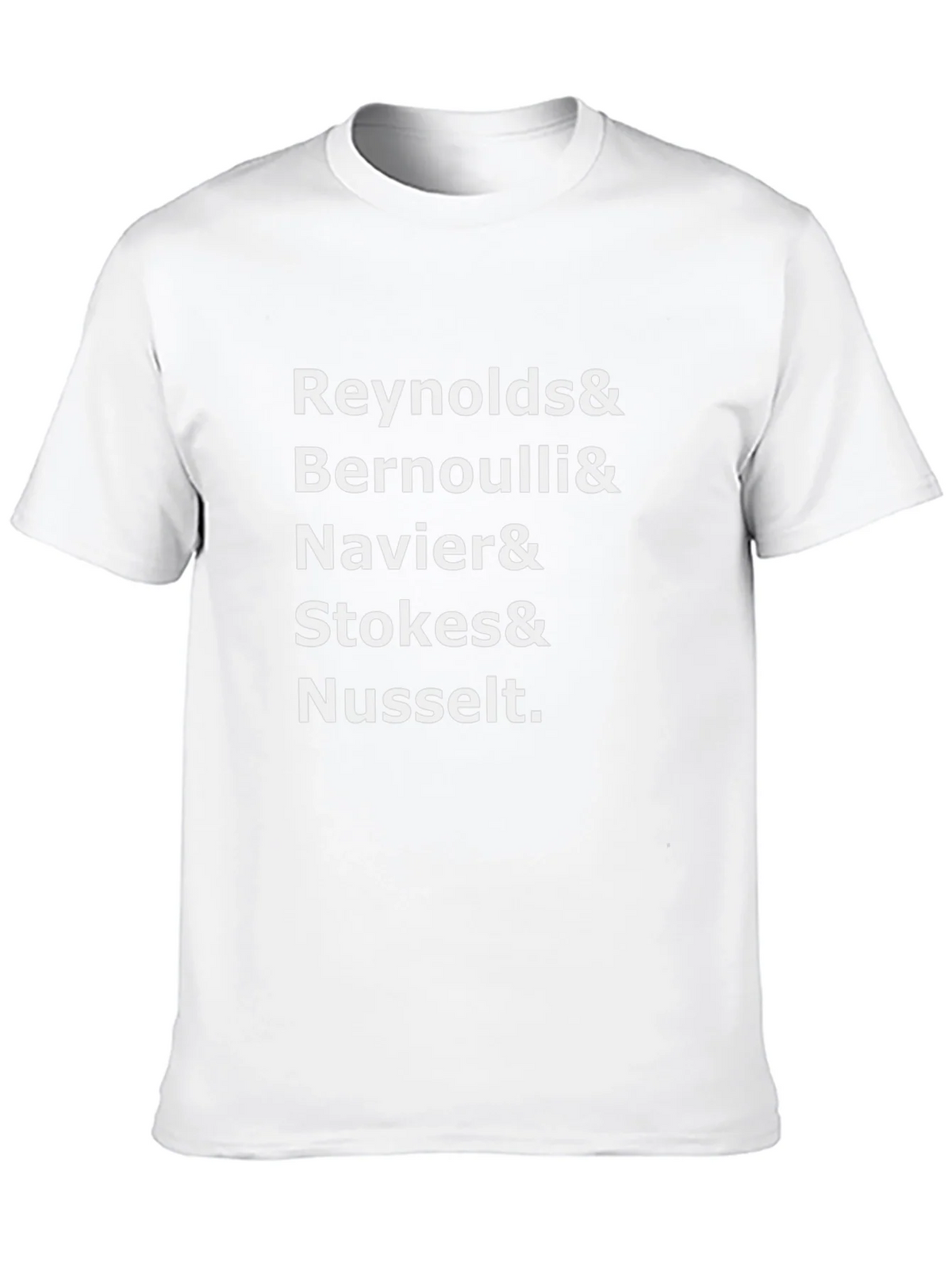 Reynolds & Bernoulli & Navier T-Shirt - Black product image 9