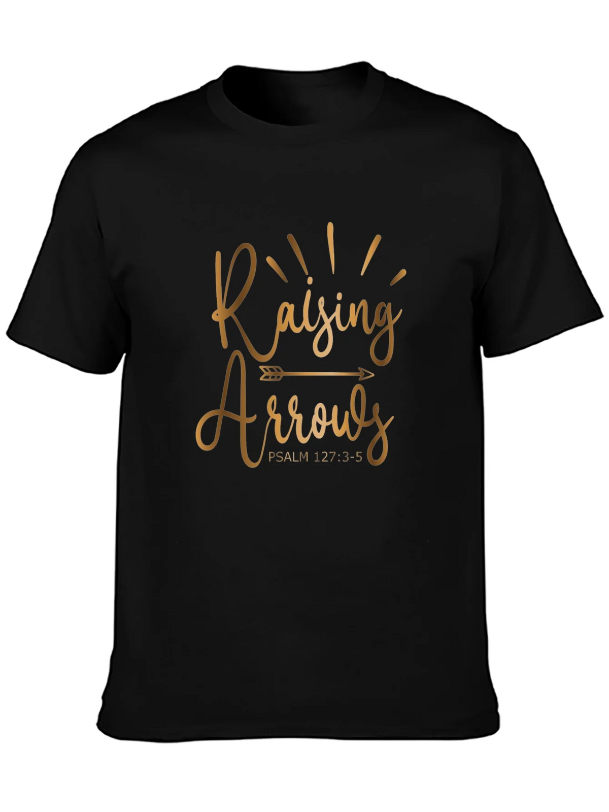 Raising Arrows T-Shirt - Psalm 127:3-5 - Christian Apparel product image 3