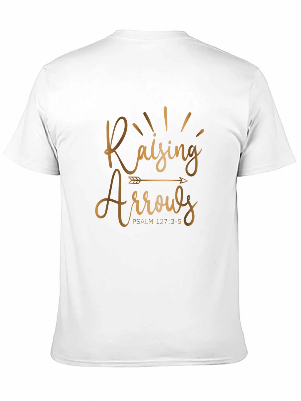 Raising Arrows T-Shirt - Psalm 127:3-5 - Christian Apparel product image 10