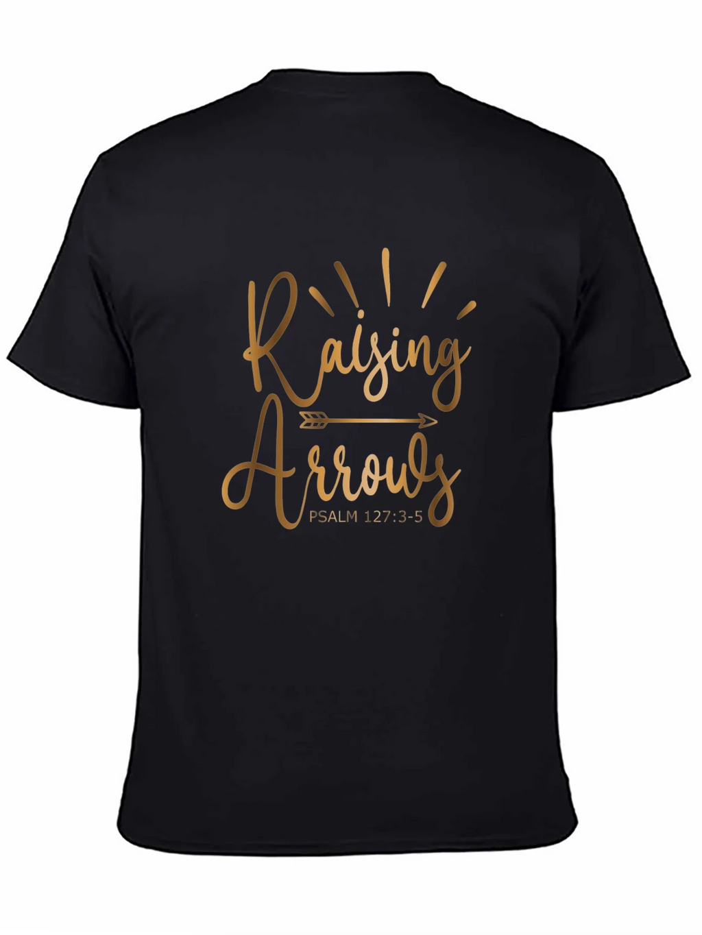 Raising Arrows T-Shirt - Psalm 127:3-5 - Christian Apparel product image 4