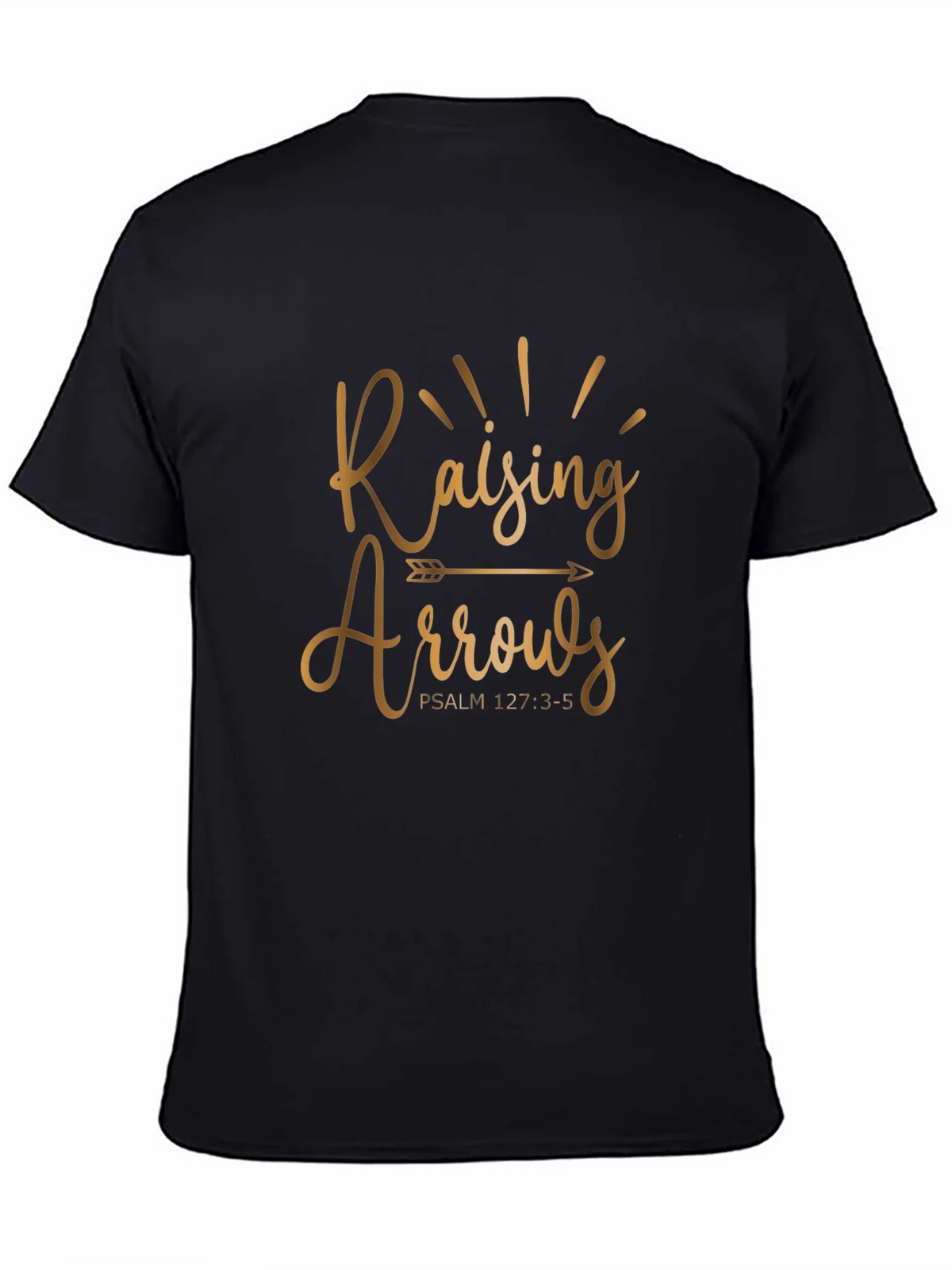 Raising Arrows T-Shirt - Psalm 127:3-5 - Christian Apparel product image 4
