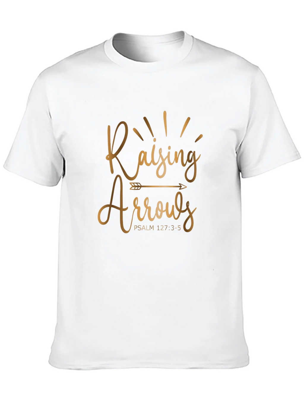 Raising Arrows T-Shirt - Psalm 127:3-5 - Christian Apparel product image 9